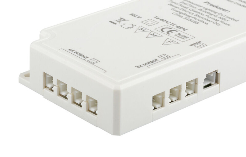 Transformátor pro LED 12V - 60W (7x mini konektor + 1x 3PIN konektor) 